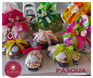 uova e colombe pasqua